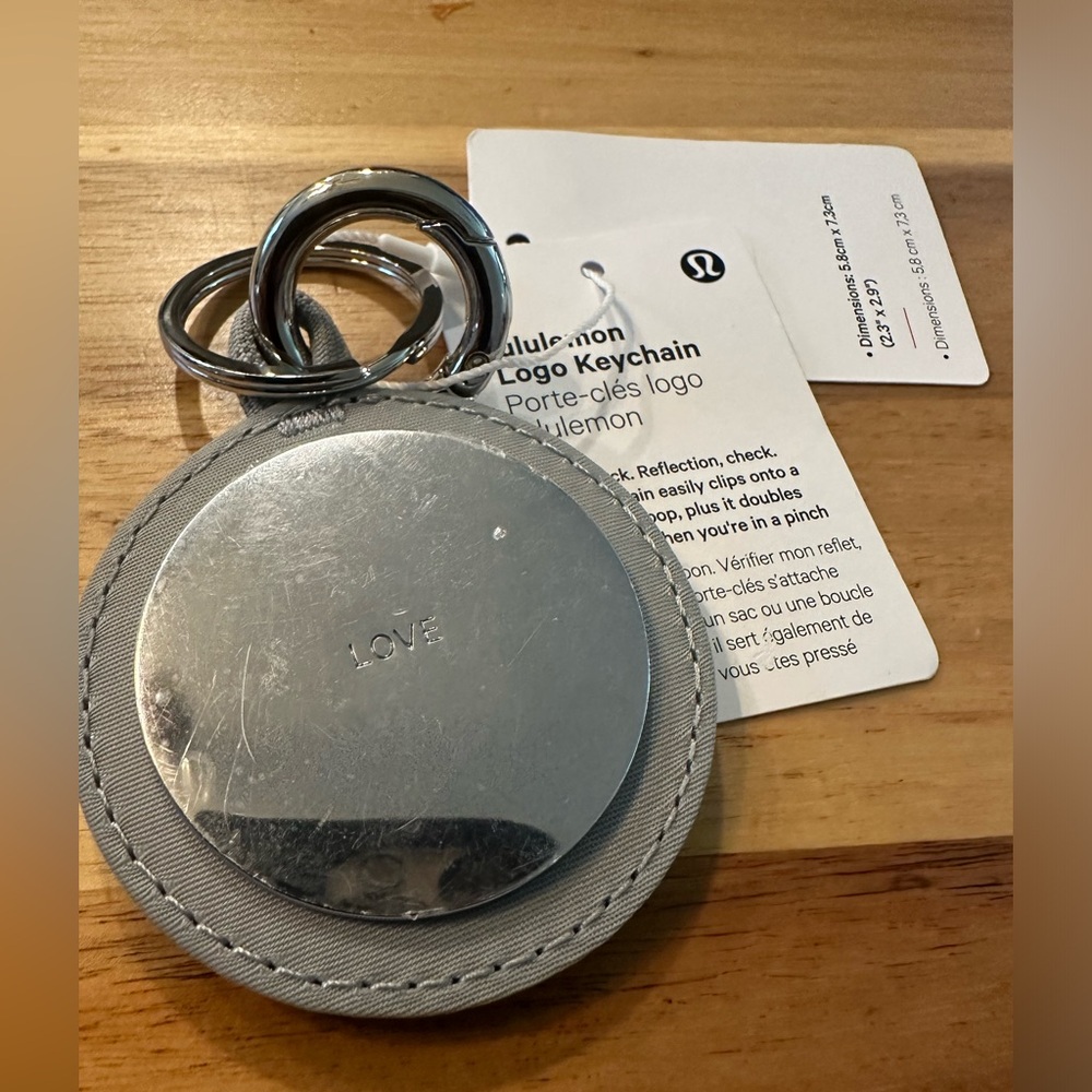 Lululemon Logo Keychain| NWT - Picture 3 of 4